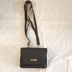 Leopard Print Crossbody Wallet Mini Purse